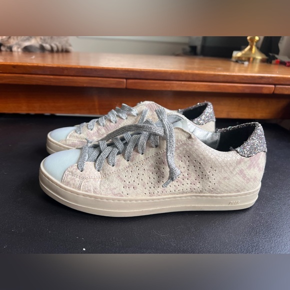 P448 John sneakers/shoes, nearly new Sz 37/7 - Picture 4 of 6